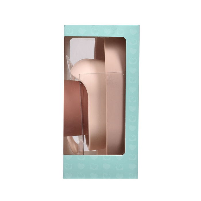 Beaba Komplet naczyń z silikonu pink 913429- Beaba, naczynia dla niemowląt