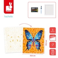 Zestaw kreatywny Malowanie po numerach 2 obrazy Owady Misterix J07980 Janod 