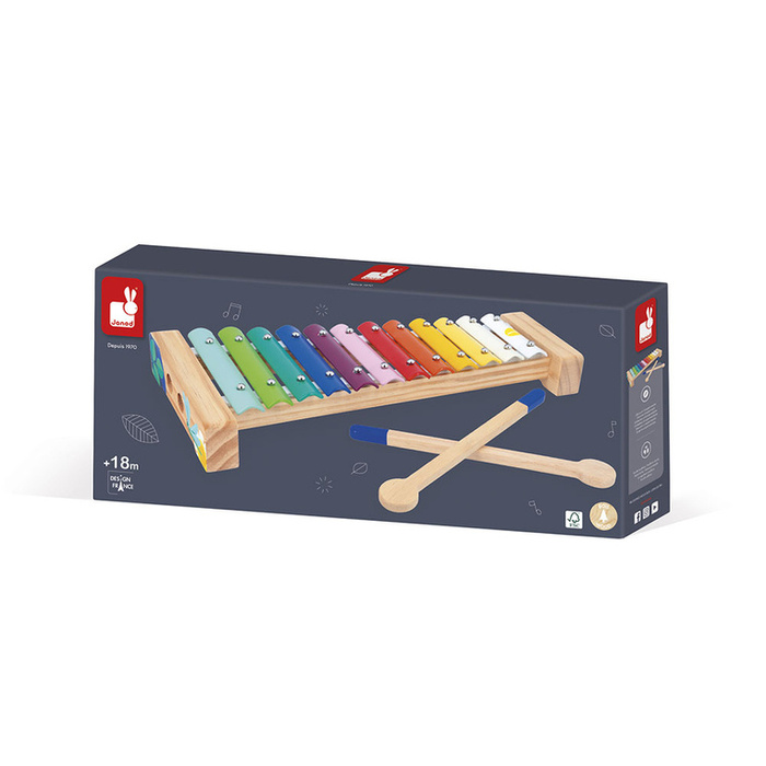 Ksylofon cymbałki Gioia Janod J07663 Instrumenty muzyczne dla dzieci