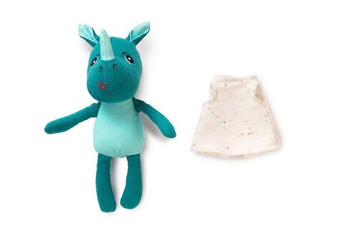 Przytulanki dla dzieci Rodzina Nosorożców z rozkładaną matą Nosorożec Marius Lilliputiens 83245