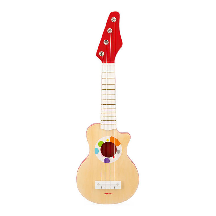 Gitara rockowa dla dzieci Confetti instrument muzyczny Janod J07644