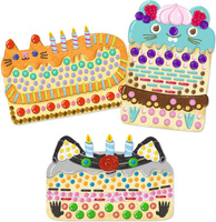 Zestaw artystyczny mozaiki dla maluchów Ciasteczka Djeco DJ00075