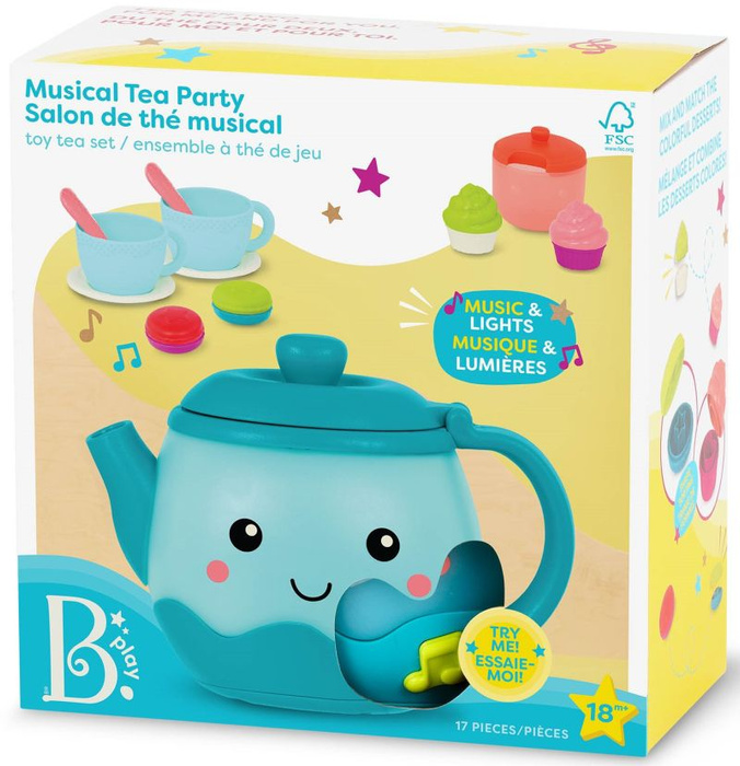 Muzyczny serwis do herbaty B.Toys BX2434Z