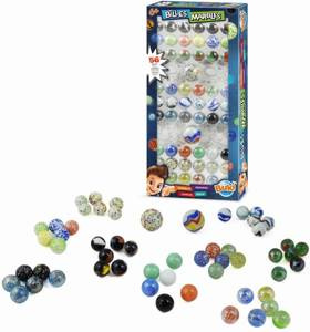 Szklane kulki - 56 szt. PM856-Buki, gry zręcznościowe dla dzieci