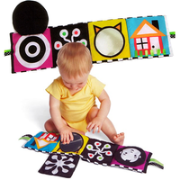 Miękka, materiałowa książeczka dla malucha, Wimmer-Ferguson, 210510-Manhattan Toy, zabawki dla niemowlaków