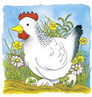 Od jajka do kurczaka - układanka drewniana na podstawce, 57521-goki, układanki dla dzieci