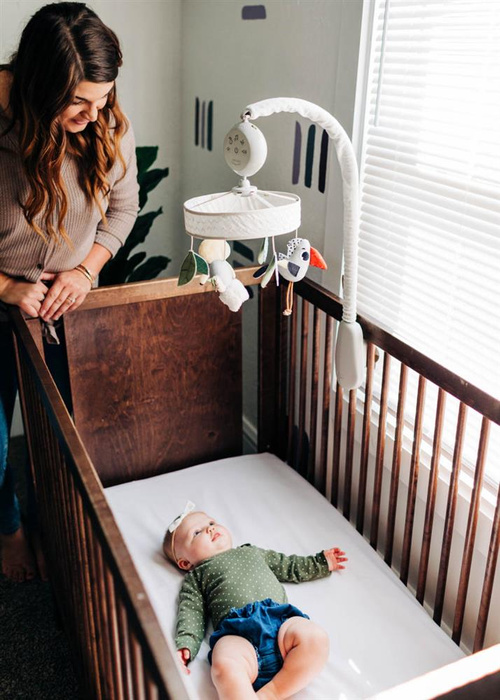 Muzyczna Karuzela do łóżeczka z zawieszkami Tiny Love TL1306706830 Zabawki dla niemowląt Boho Chic