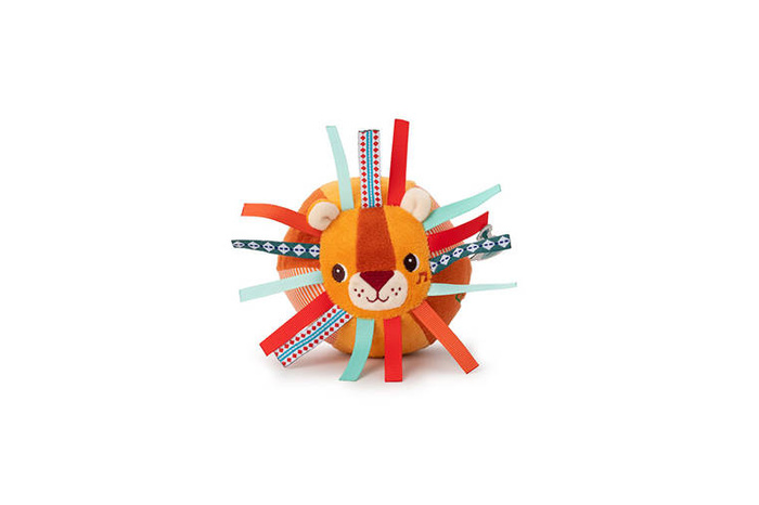 Piłeczka sensoryczna z dzwoneczkiem i wypustkami Lew Jack 83476 LILLIPUTIENS