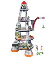 Drewniana rakieta małego kosmonauty, 63443-Kidkraft , zabawki dla chłopców