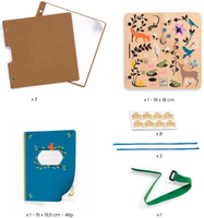 Praska i zielnik Botanik Djeco DJ07973 zrób to sam