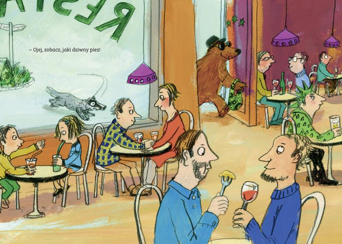 Niedźwiedź w wielkim mieście Wydawnictwo Dwie Siostry, książki dla dzieci