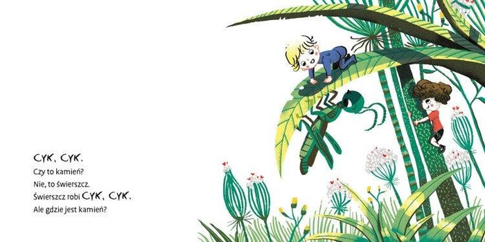 Jano i Wito. W trawie Wiola Wołoszyn Przemek Liput Mamania, książeczki dla dzieci