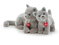 Pluszowa maskotka kotka szara Trudi 21038 Przytulanki dla niemowląt i dzieci