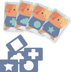 Eduludo PRIMO LUDO KSZTAŁTY DJ08368-Djeco, gra edukacyjna dla dzieci