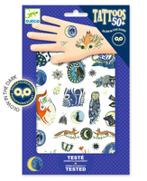 Tatuaże świecące w ciemności Las nocą Djeco DJ09618