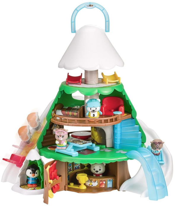 Domek alpejski zimowe drzewo Klorofil 700214 świąteczny klimat