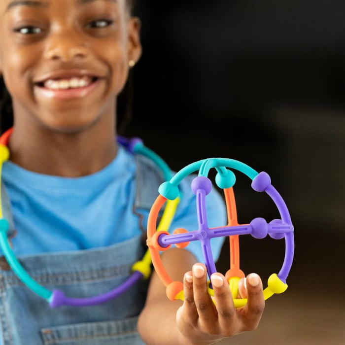 Klocki silikonowe Plip Kit Fat Brain Toys FA491-1 klocki dla dzieci