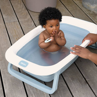 Składana wanienka dla dziecka Eazy Pop Camélé'O Bleu baltique Beaba 920403