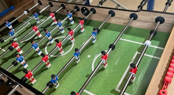 Składany stół do piłkarzyków Wielki mecz gra w piłkarzyki