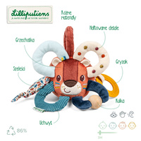 Piłeczka aktywizująca wielofunkcyjna Lew Jack Lilliputiens 83632