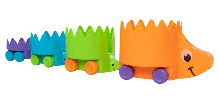Kolejka Rodzina Jeży Hiding Hedgehogs FA223-1 Fat Brain Toys, zabawki motoryczne