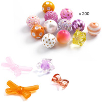 Zestaw do tworzenia biżuterii złote bąbelki Djeco DJ00026