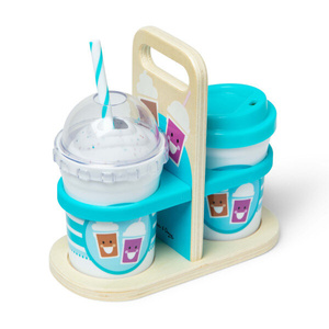 Zestaw małego baristy Hot & Cold Drinks 16 elementów ze spieniaczem Melissa & Doug 50712