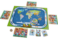 Planszowa gra dla dzieci Państwa świata HB-304213-Haba, zabawy edukacyjne