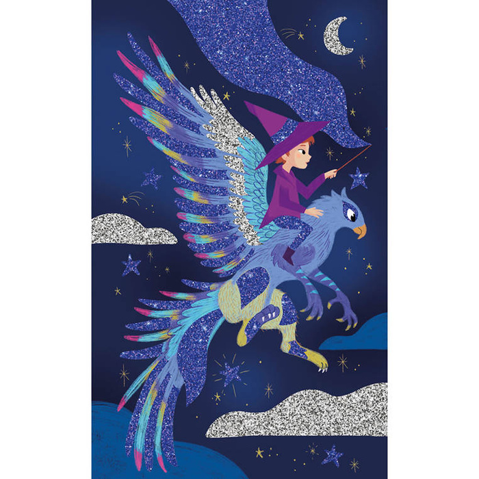 Zestaw kreatywny dla małych artystów Brokat Bohaterowie Janod J07920