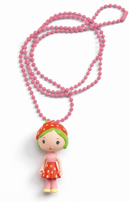 Biżuteria dla dziewczynki łańcuszek zawieszka Berry Djeco DJ06992