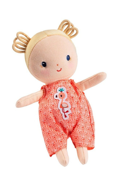 Lalka dzidziuś w koszyczku z ubrankiem i kocykiem Anais 83131-Lilliputiens