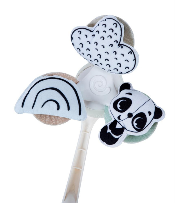 Składana Karuzela podróżna Tiny Love TL1308106830 Decor czarno-biała kompaktowa Zabawka dla niemowląt