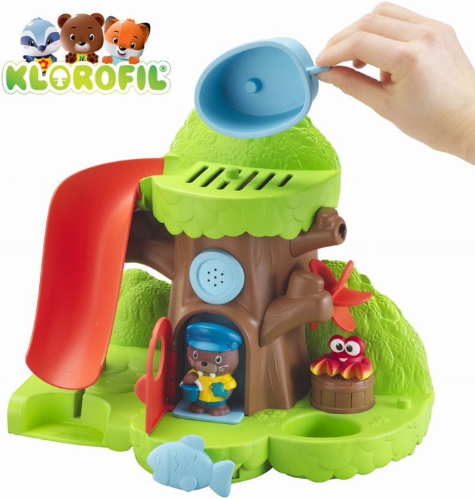 Zabawka kąpielowa wyspa pełna niespodzianek Klorofil 700501F