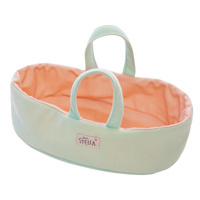 Miękka lalka Peach w koszu Mojżesza Zestaw Love Stella Manhattan Toy 167105