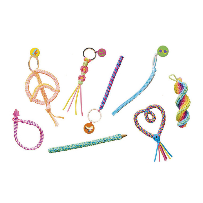 Zestaw kreatywny Ozdoby z żyłek filofun Scoubidou Janod J09160