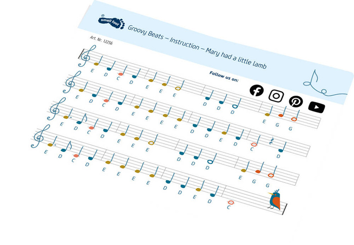Pianino do gry ,,Groovy Beats”12256- Small foot Design, instrumenty muzyczne