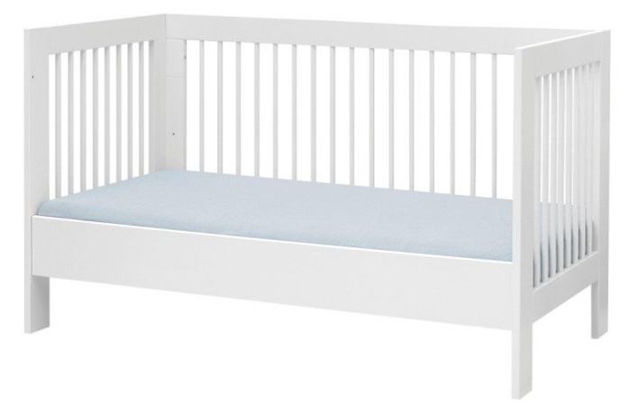 Białe Łóżeczko 140x70 Pinio Basic