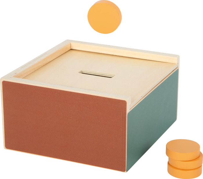 Sorter kształtów i kolorów Montessori Small Foot 12743 Drewniane zabawki dla dzieci