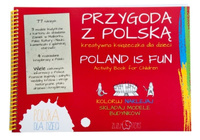 Przygoda z Polską - książka, kreatywna zabawa dla dzieci, ZT8146-Zuzu Toys