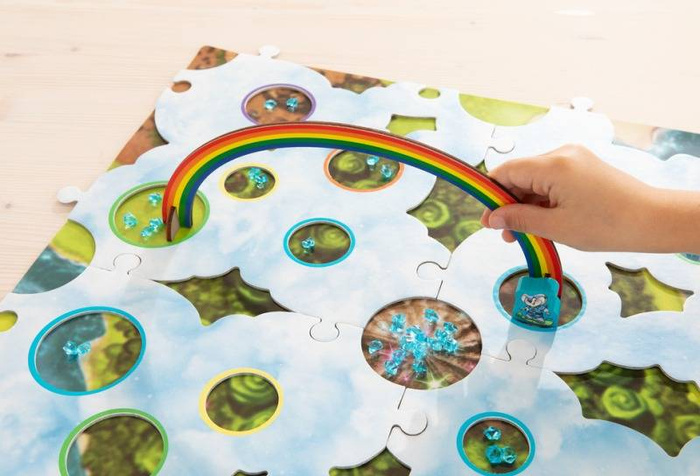 Gra planszowa Tęczowi Przyjaciele 4+ HB306175-Haba, gry dla dzieci