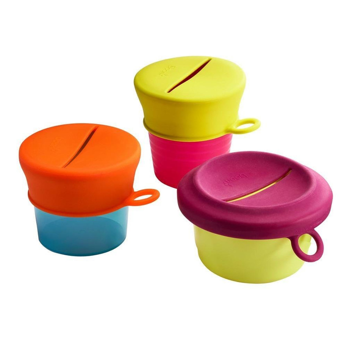 Snug Kubek niewysypek z silikonową nakładką 2szt. Boy B11125-Boon, akcesoria dla dzieci