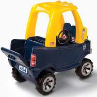 Jeździk Cozy Truck Little Tikes 620744 czarno-żółty Samochód Pick up z kierownicą i klaksonem 