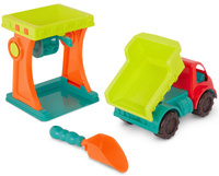 Kolorowy zestaw do przesiewania piasku dla dzieci ciężarówka B.Toys BX2198Z