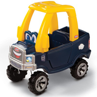 Jeździk Cozy Truck Little Tikes 620744 czarno-żółty Samochód Pick up z kierownicą i klaksonem 