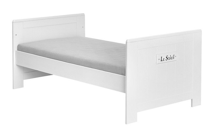 Biała kolekcja Pinio Marsylia MDF, zestaw mebli do pokoju dziecięcego III