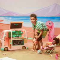 Letni FOOD TRUCK z bogatym wyposażeniem Our Generation BD35485Z