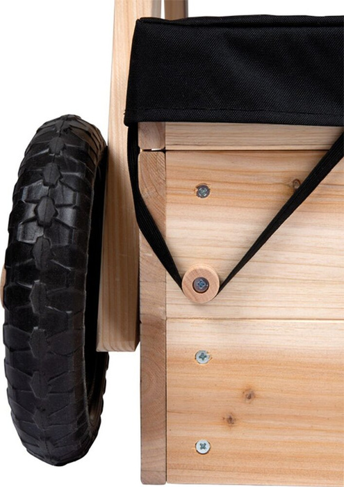 Drewniana piaskownica dla dzieci 3w1 stolik z ławką stół błotny Outdoor Small Foot 12411 zestaw mebli ogrodowych