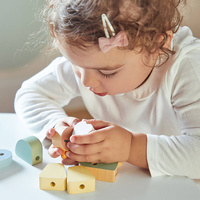 Nawlekanka z drewnianymi ptaszkami Sweet Cocoon J04050 Janod