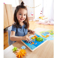 Ciekawe trybiki Podróżujące Zwierzęta HB303869-Haba, gratka dla dwulatka