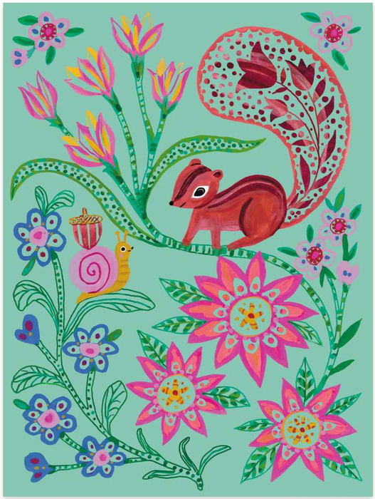 Wydrapywanka Spotkania zwierzątek DJ09717-Djeco, zestaw artystyczny dla dzieci